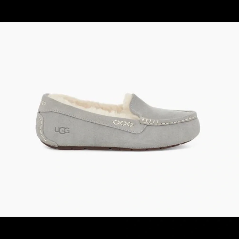 Ugg Ansley Slippers - Light Grey  - Water Resistant - Picture 1 of 7